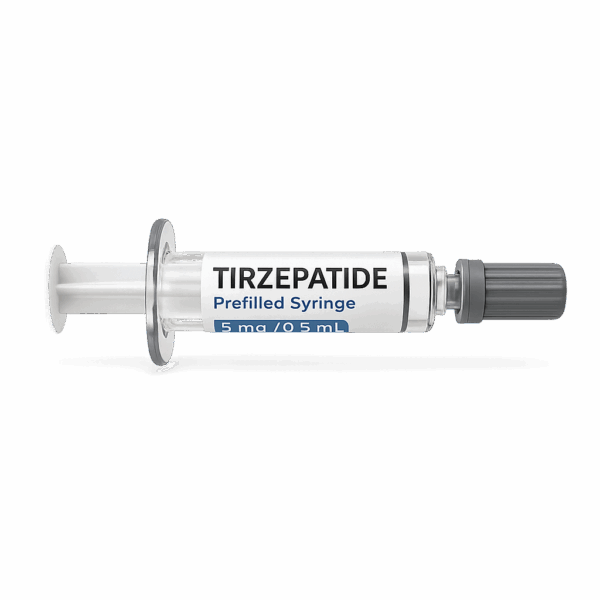 Tirzepatide prefilled syringe